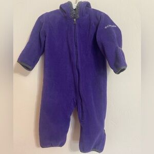 Columbia purple fleece bunting GUC